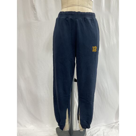 Anine Bing 'Tyler' Navy Lounge Pants Size S - Picture 2 of 5